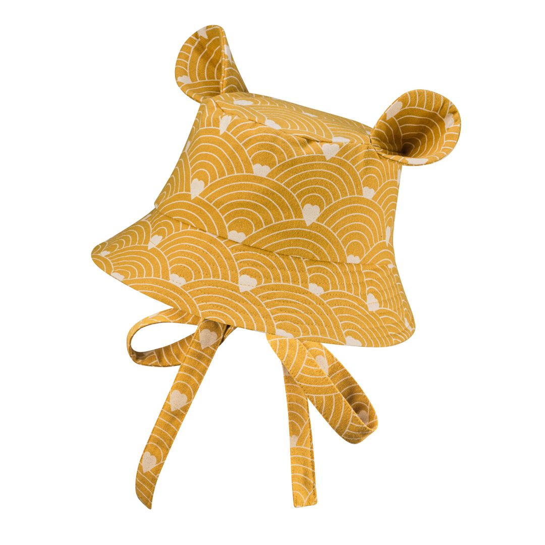 Waves on Mustard Eared Hat