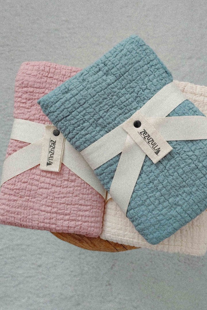 Textured Ocean Blanket